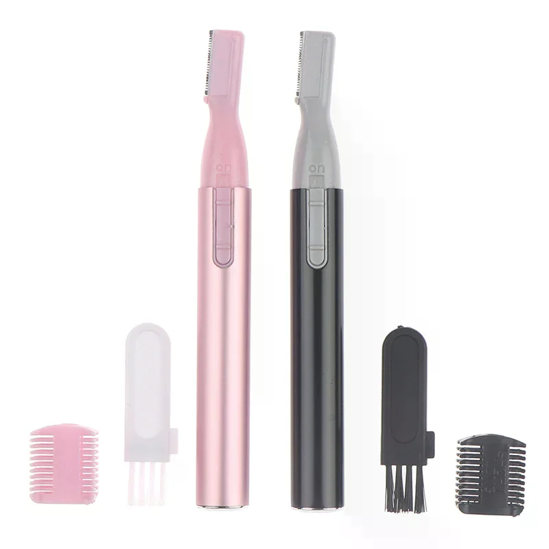 Practical Electric Face Eyebrow Scissors Hair Trimmer Mini Portable Women Body Shaver Remover Blade Razor Epilator view 3