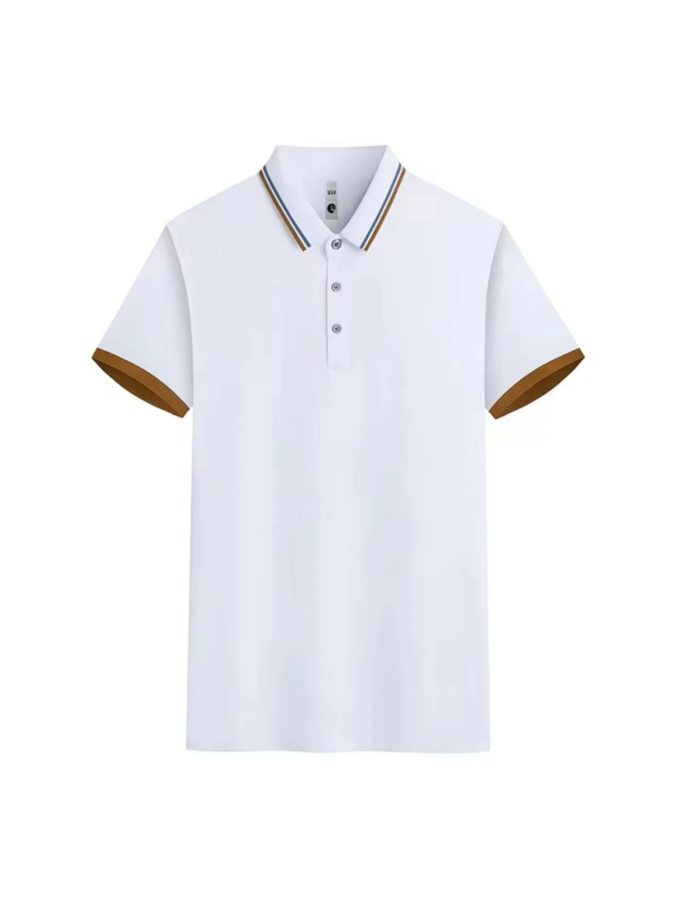 2026 New Solid color polo shirt ultra-light men quick-drying breathable sweat-wicking shirt suitable for fitness gym and running