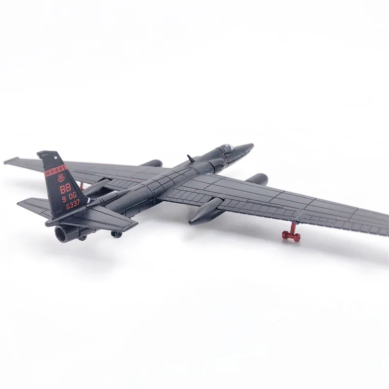 1/144 Scale US U-2 U2 Dragon Lady Reconnaissance Airplane Plane Diecast Metal Aircraft Ornament Model Boy Birthday Toy Gift