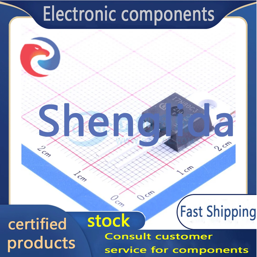 SPP17N80C3 package TO-220 (TO-220-3) field effect transistor (MOSFET) brand new off the shelf 1PCS