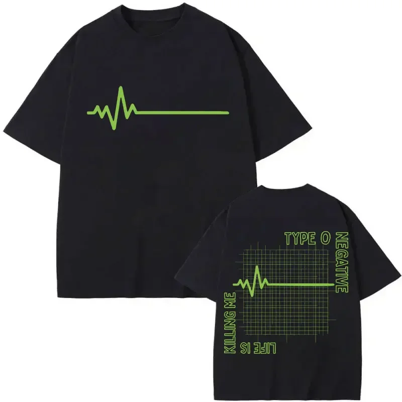

Men's pop rock band fashion hip-hop pattern printed short-sleeved T-shirt, casual Y2k street high-quality clothing top
