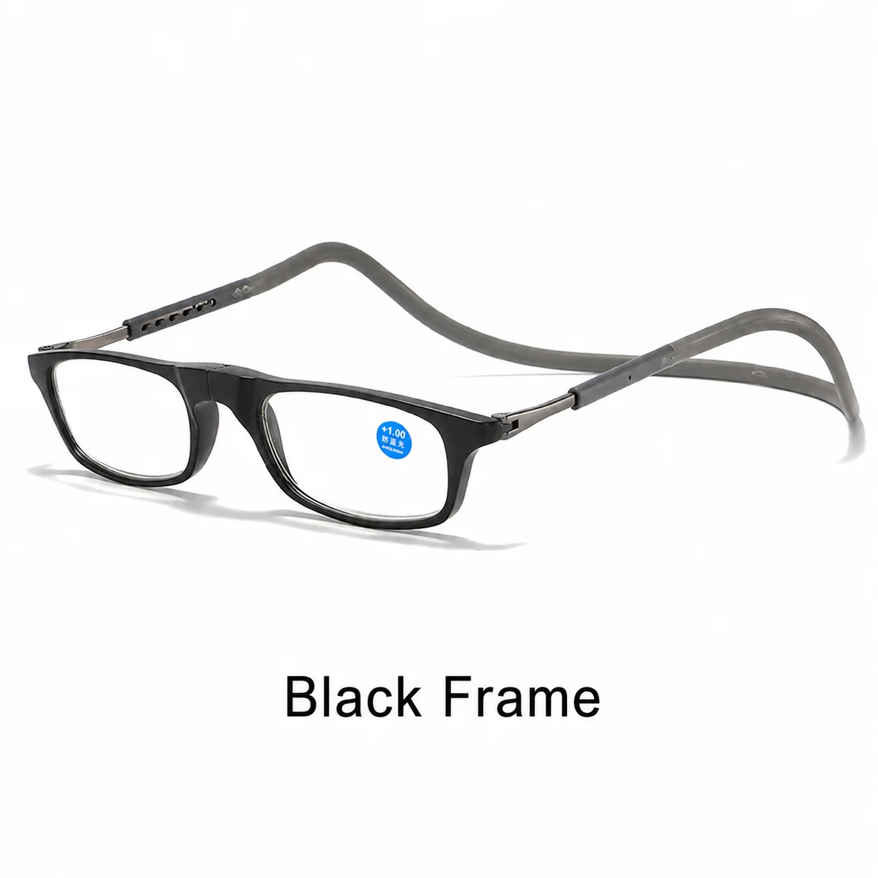 Marken-Magnetische Halskettengläser mit Blaulichtfilter, Tragbare Vergrößerungslinse, Anti-Verlust-Brille 0+1+1,5+2,0+2,5+3,0 – Detail 9