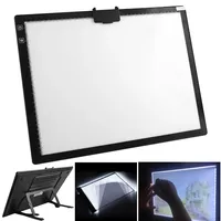 A3/A4 3 Level Dimmable Led Light Pad Drawing Board Pad Tracing Light Box Eye Protection Easier for Diamond Painting Cross Stitch