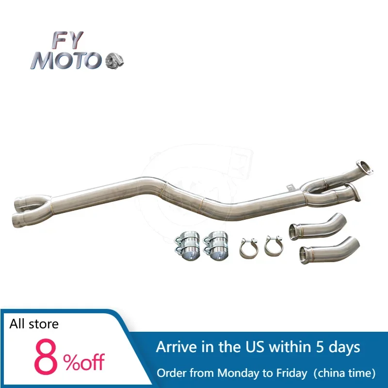 For BMW G87 M2C 3.0T 23+ Midpipe one piece design