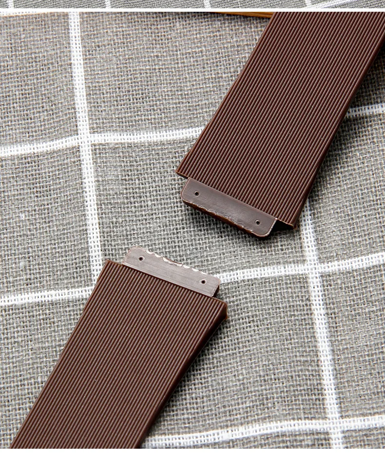 13x20 16x21 16x23 19x26mm für Hublot Big Bang Classic Fusion Uhrenarmband Gummiband Herren Damen Armband Ersatzzubehör – Detail 8