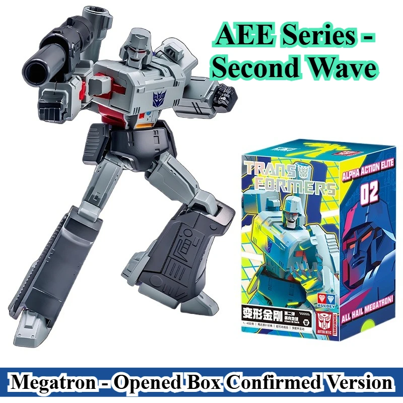 Auldey Original Transformers Jongensspeelgoed AAE Blind Box 2nd Wave Megatron Vakantiegeschenken Collectible Model Ornamenten