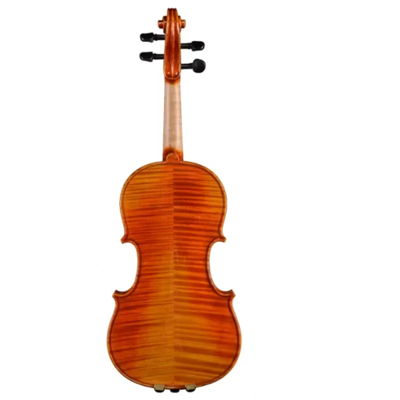 High Grade Handmade European Flamed Solid Wood Full Size Violin