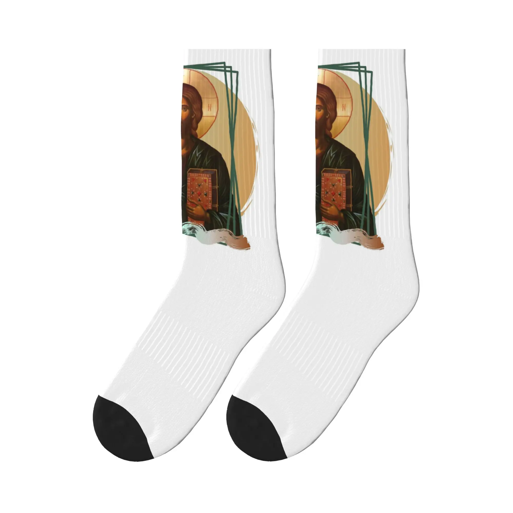 

Спортивные носки Lord Jesus Christ, впитывающие пот, всесезонные носки для мужчин и женщин, подарки унисекс