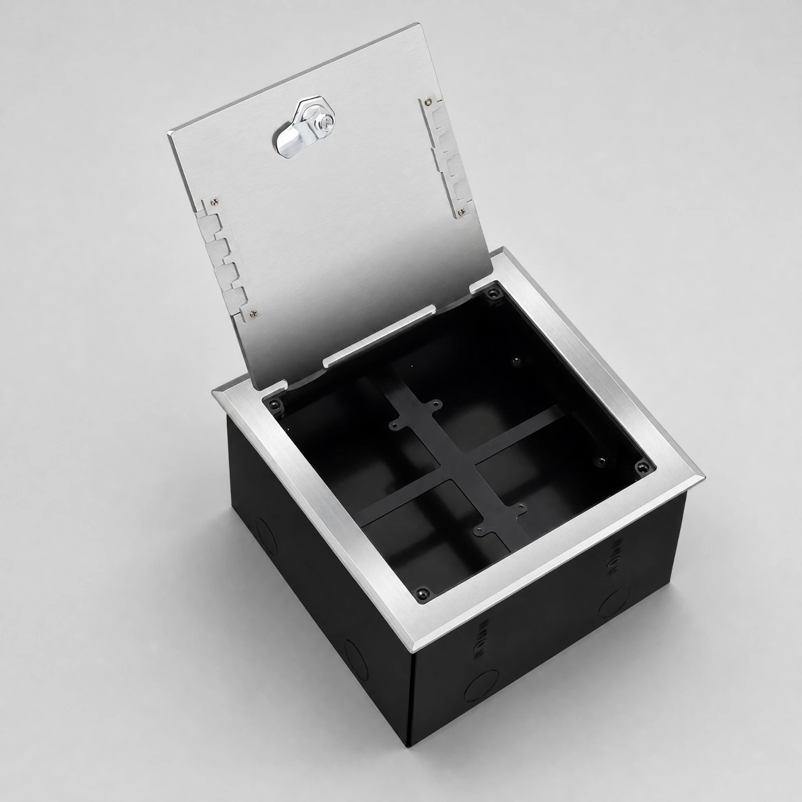 Electrical Enclosure Splash-Proof Stainless Steel Recessed Electrical Outlet Protection Box for Wall Installation