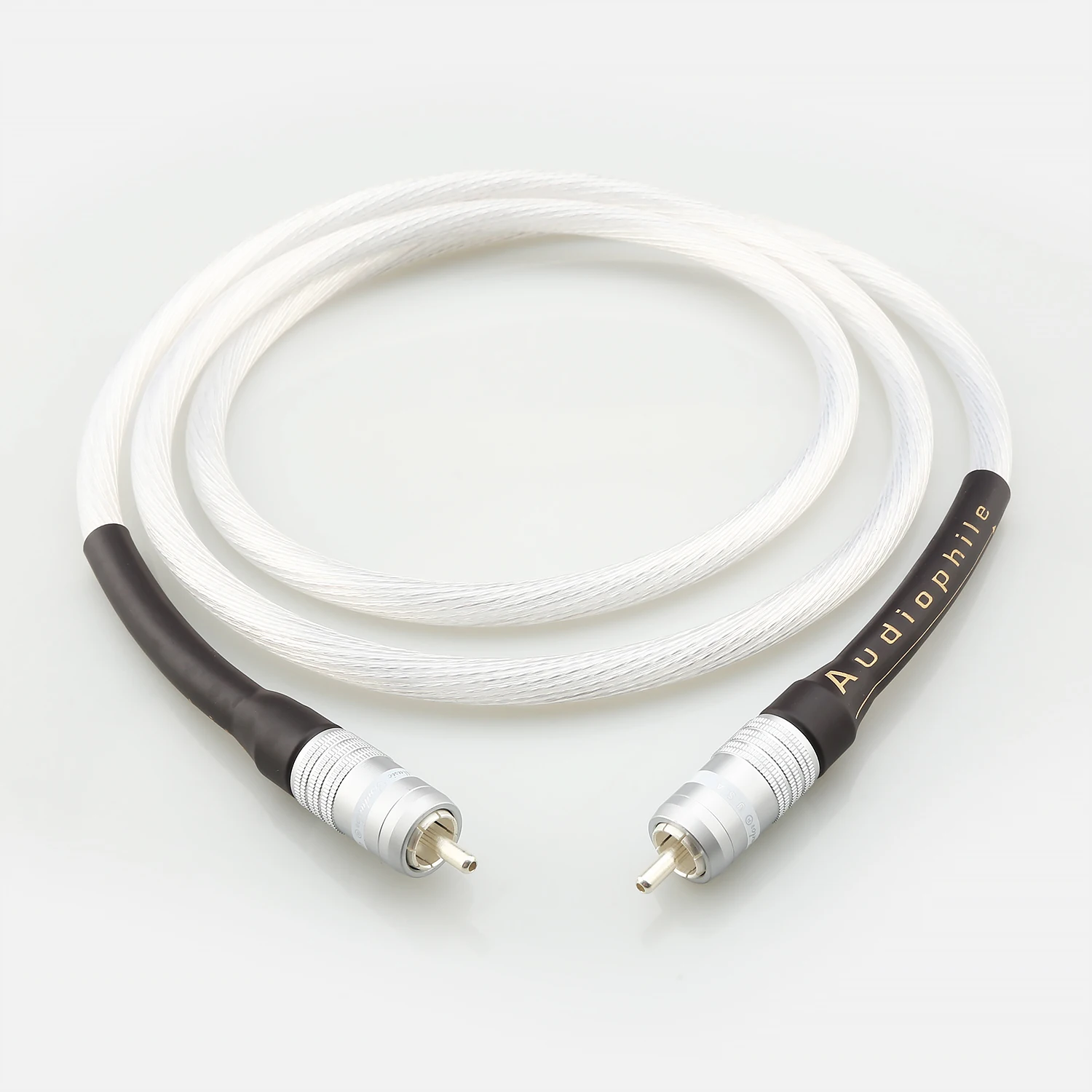 7N OCC Silver‑Plated Hi‑Fi 110 Ohm Coaxial Cable AES/EBU Digital Fever‑Grade Audio Signal Interconnect Wire