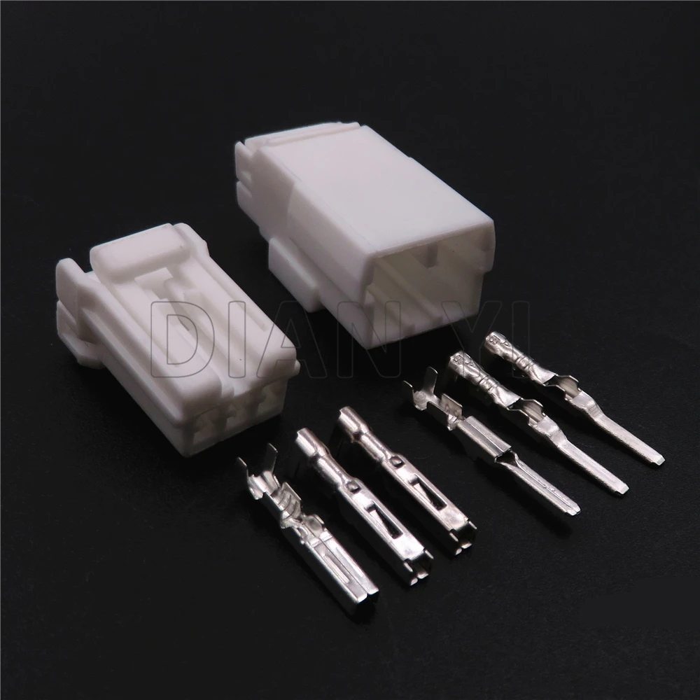 1 Set 3 Way AC Assembly Auto Plug 174928-1 174928-2 174921-1 174921-2 368500-1 Car Reading Light Cable Socket With Terminal