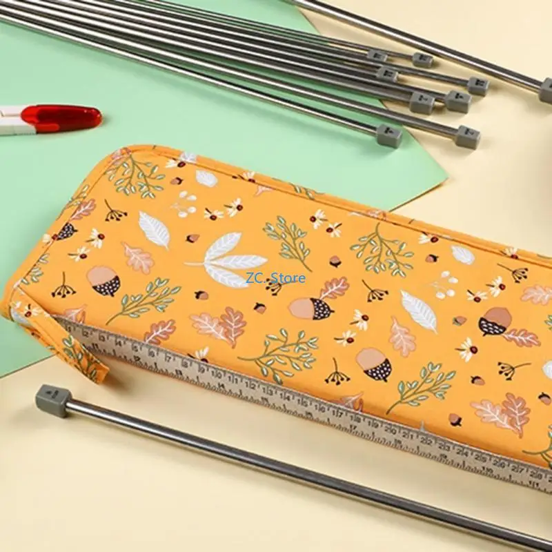 

KXRC 22Pcs 13.8In Stainless Steel Knitting Needle Single Head Sweater Knitting Needle