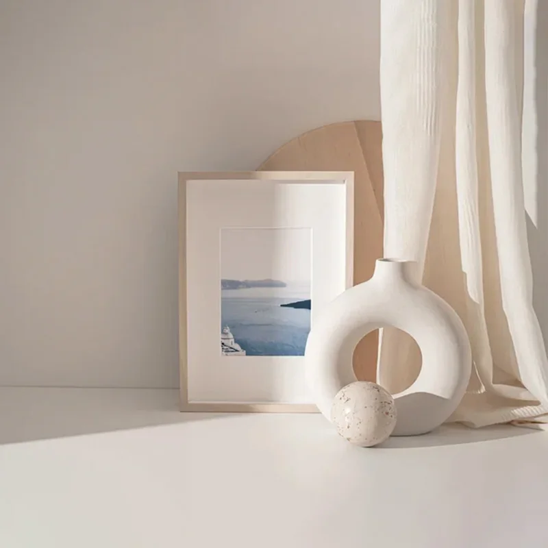 Santorini Greece Light Blue Print Poster Travel City Art Modern Minimalist Bedroom Decoration Canvas Painting Wall Art