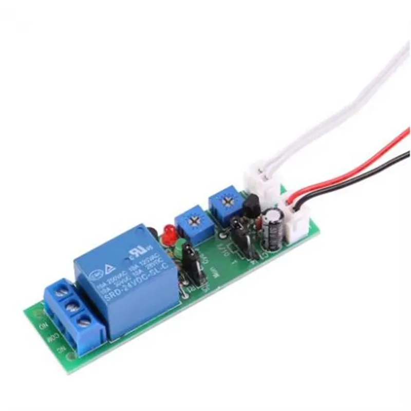 DC 5V 12V 24V Timer Relay Delay Module Adjustable Cycle Timer Time On/Off Switch Relay Board Electrical Timing Relay Controller