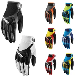 Thor S8 Spectrum 2018 Black Enduro Enduro Moto Gloves Mtb Mountain Bicycle Motorcycle Racing Gloves MX Motocross