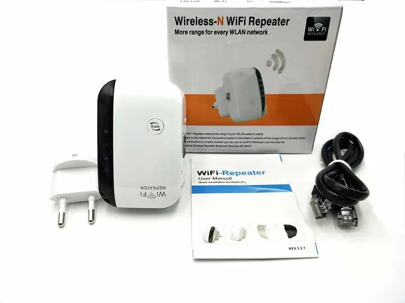 300Mbps Nirkabel N 802.11 AP Wifi Range Router Repeater Extender Booster US/EU AU UK Plug