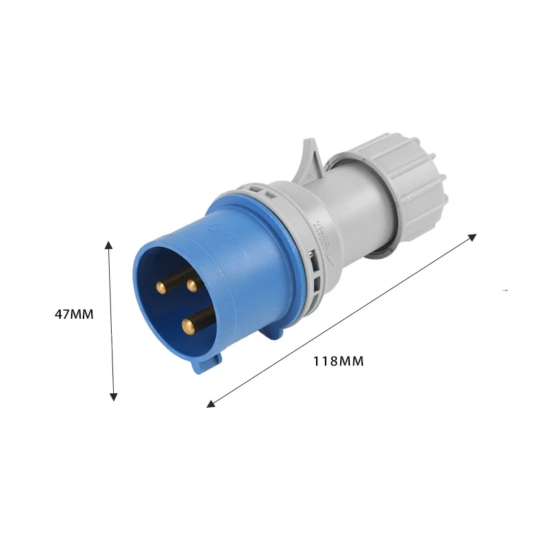 Generator accessories plugs and sockets Rainproof socket  for outdoor use