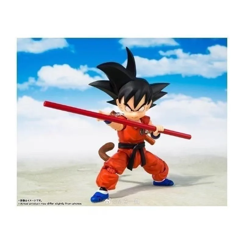 Small Son Goku SHF TNT Limit  Innocent Challenger Dragon Ball Is Movable Peripheral Ornaments Bandai Banpresto Anime Figure Doll