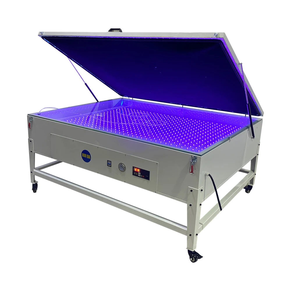 Machinery & Industrial Equipment Plate Exposure Unit LED Exposuring For Screen Printing With Vacuum Exposing Machine