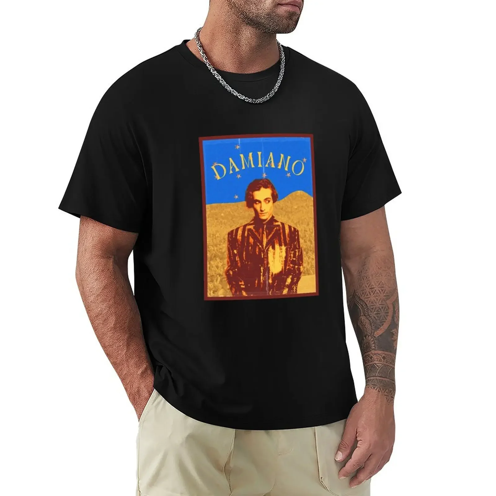 Damino T-Shirt anime stuff Short sleeve tee graphic shirts man clothes oversized t shirt men image 3
