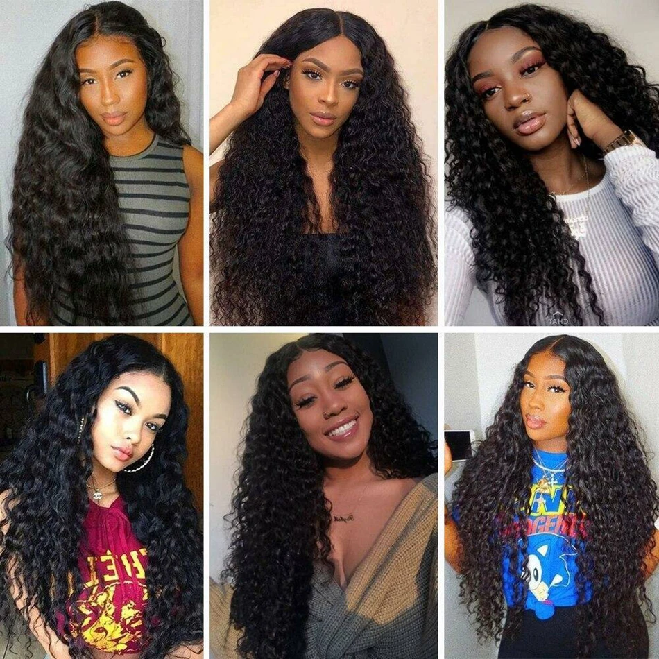 100% Unprocessed Human Hair Bundles 10A Grade Curly Bundle Hair Extensions 3 Bundles For Women Vietnamese Hair 8-30 Inch Bundle