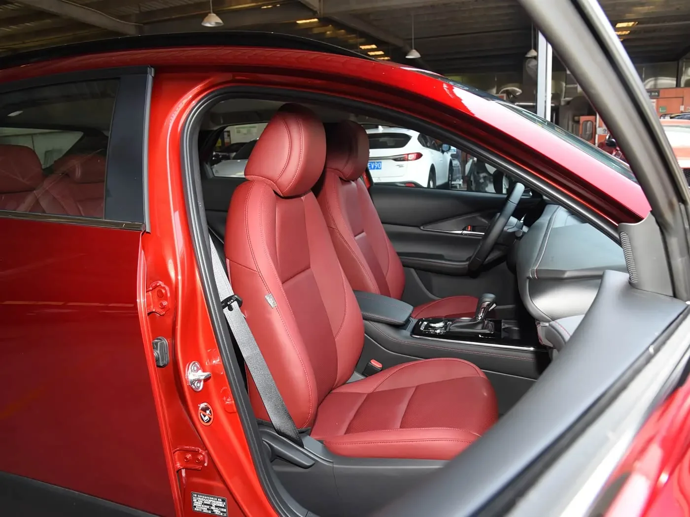 Spezieller Autositzbezug für Mazda CX-30 2020 2021 2022 2023 2024, PU-Leder-Sitzkissen-Schutz, Autositzbezüge, Zubehör – Detail 5