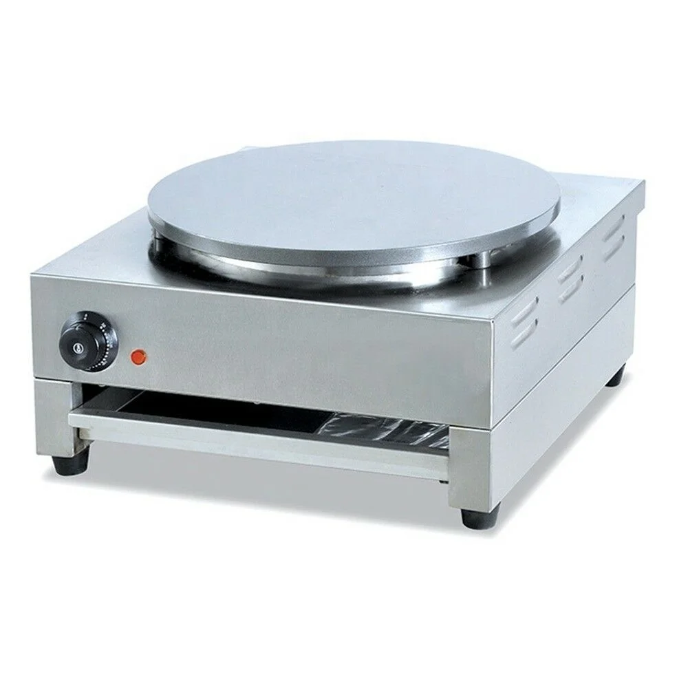 Restaurant Kitchen Equipment Electric Commercial Single Head Crepe Maker