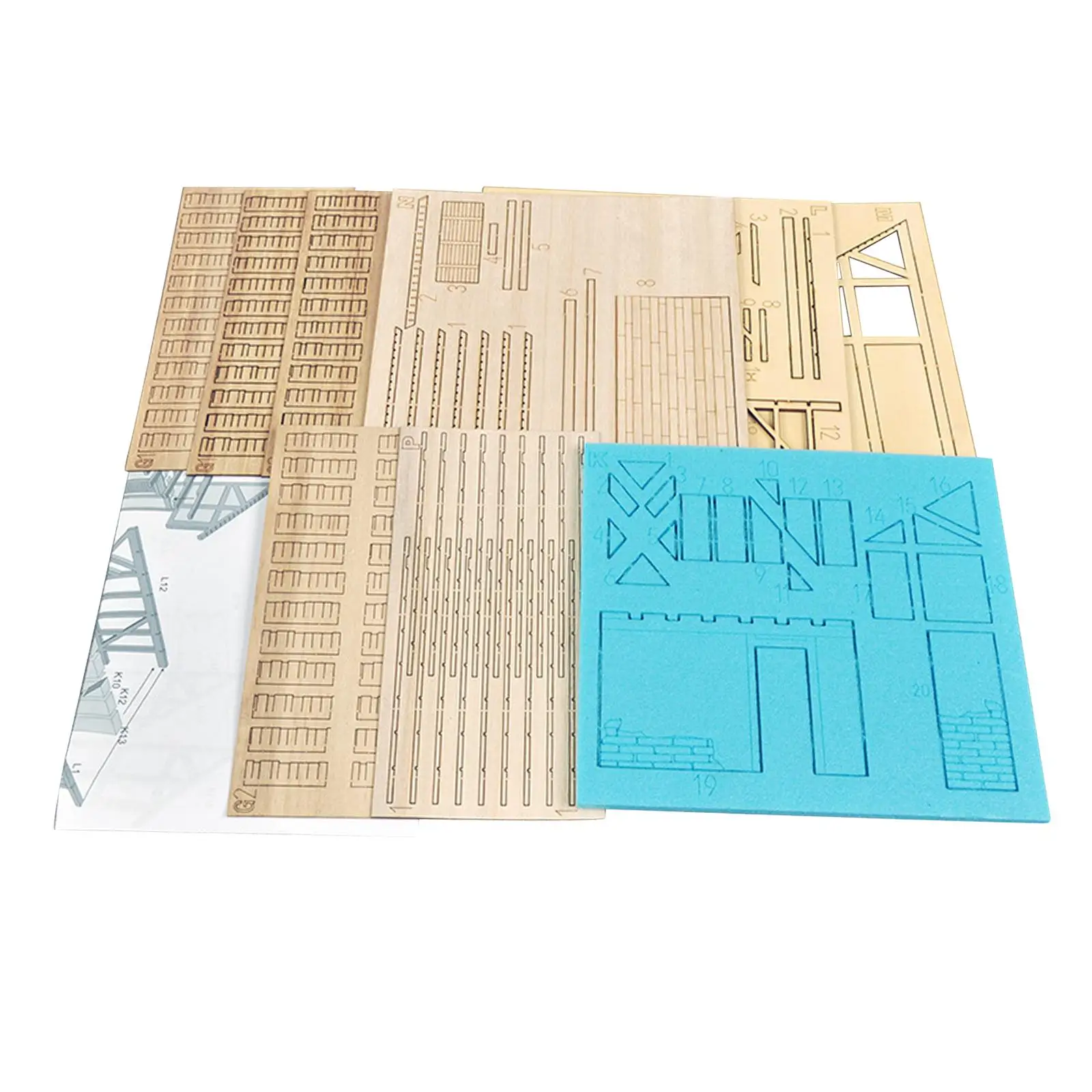 

1:35 European Style Architecture Building Model for Diorama Layout