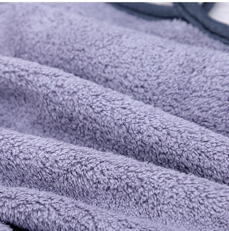 CALIYI 3PCS 60cm*30cm Coral Velvet Face Towels for Bathing Makeup Removal And Facial Care Soft Highly Absorbent Facial Tools