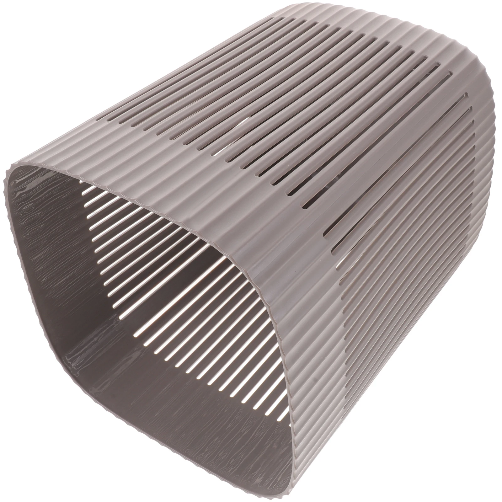 

1pcs Hollow Design Trash Can 5L Plastic Garbage Bin For Home Kitchen Bathroom Office Storage Basket Style Waste