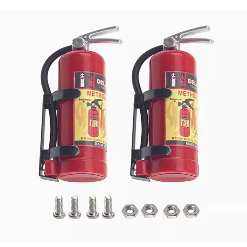 Parts Fire Extinguisher Model For Axial SCX10 TRX4 Fire Extinguisher Model RC Parts Toys for Children 1/10 RC Crawler Accessorie