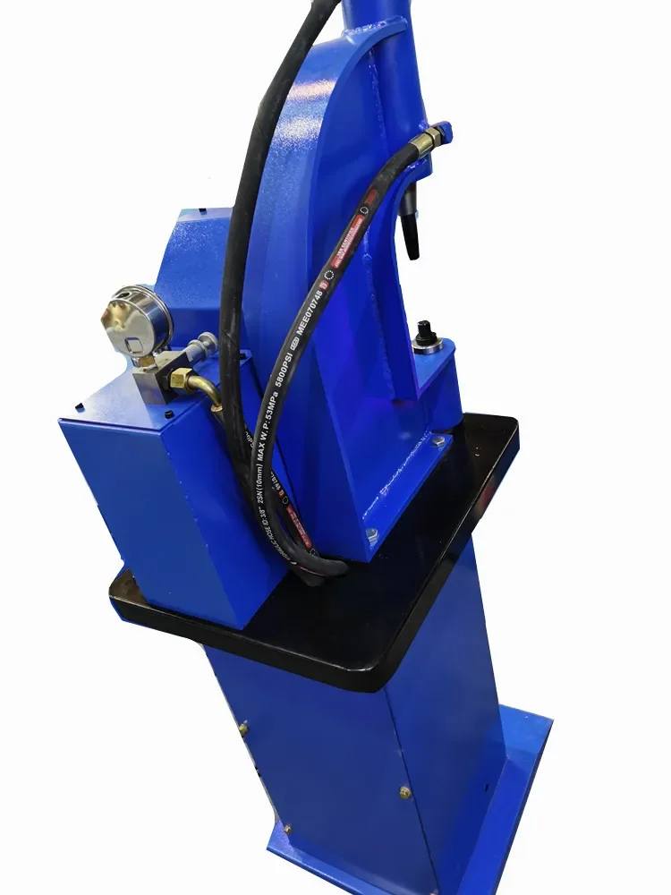 Electric hydraulic riveting machine, brake shoe ,, punching