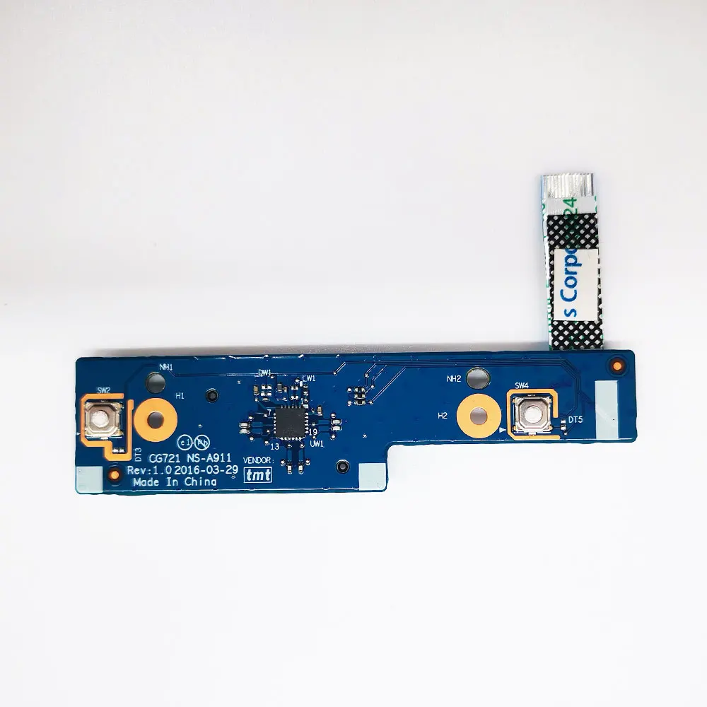 For Lenovo 110-17IKB laptop Card Reader Touchpad Button Board CG721 NS-A911 NBX001J600