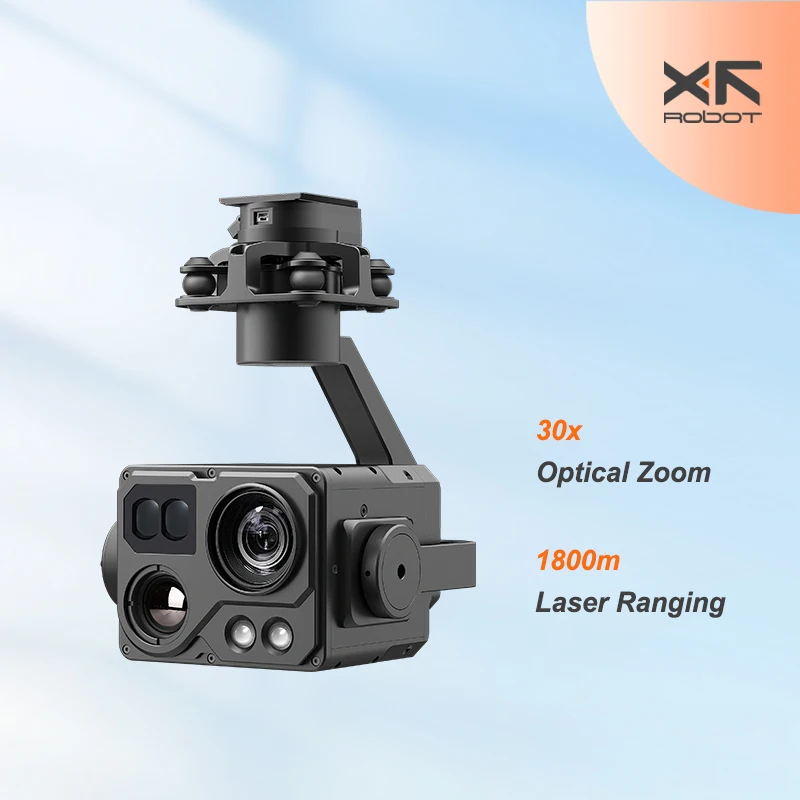 XF-Z9B Ai Target tracking/Night Vision UAV Pod Camera/30x optical zoom Thermal imaging camera Drone 3-Axis Pod