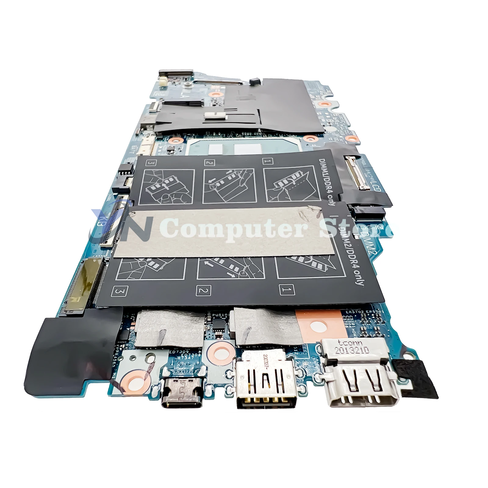 Imagem -03 - Placa-mãe Portátil para Dell Mainboard Dell Inspiron 15 5501 5508 14 5401 5408 i3 i5 i7 10th Gen Uma 19891