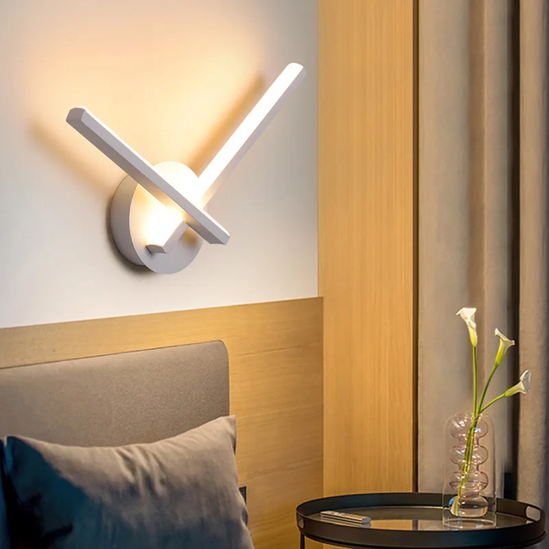 

DINDALLED Modern simple LED Wall Sconce Lamp - Versatile Lighting for Bedroom, Living Room, Hotel Decor