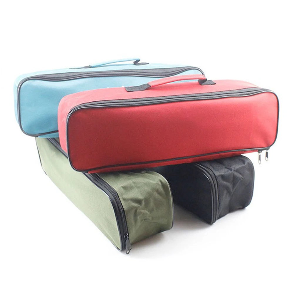 18-In Storage Tool Bag Oxford Cloth Tote Electrician Organizer Multi Purpose Hand Tool Bag Screws Drill Metal Parts Tools Pouch