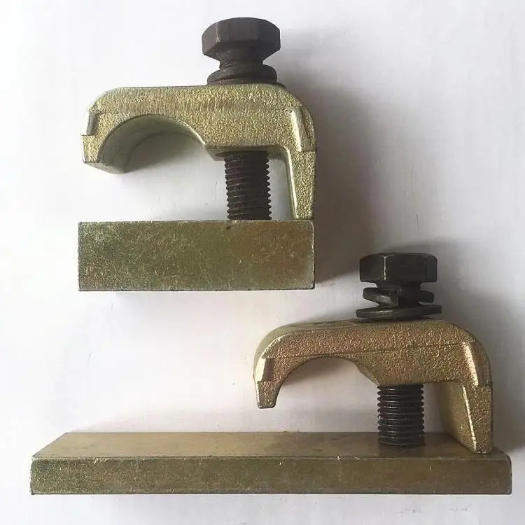 2pcs Hydraulic pressure Crushing hammer pipeline Pipe clamp 4 points 6 points 1 inch Pipe buckle forearm Pipe clamp Big arm