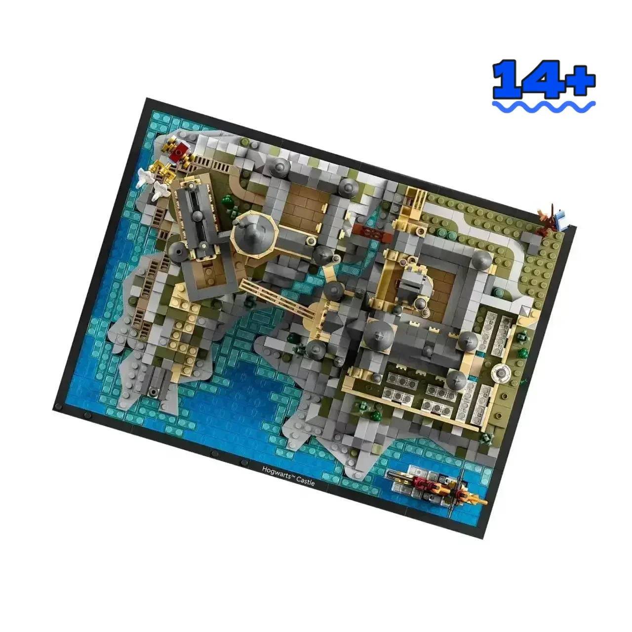 Kit de Construcción Coleccionable, Diseño Único, Creación de Disney 76419, Colección del Castillo y Patio de Hogwarts, Recuerdos para Fiestas