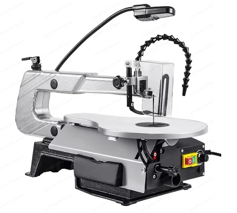 

Variable Speed Scroll Saw, 16Inch with Work Light, Adjustable TableTop Angle, Easy-Access Blade Changes, w/ Sawblades