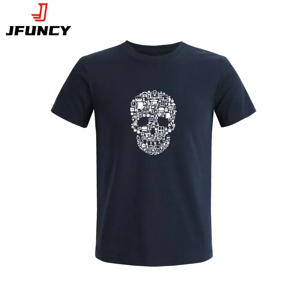 

Men's T-shirt 100% Cotton Mens Tshirt 2025 Summer Men Short Sleeve Tees Clothing New Man Tops Oversize Fashion Graphic T Shirt