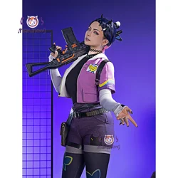 Clove Cosplay Costume Game Vasorant Comply 【 s-2xl 】Man Meng Valorant Clove Cosplay Backpack Women Costume VALORANT Plus Size