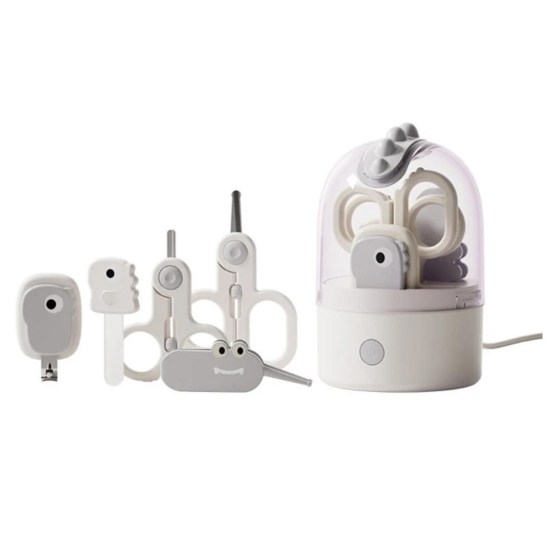 

J15U Newborns Nails Cutter Sterilized Set Cordless Charging Infant Safety Care Tools