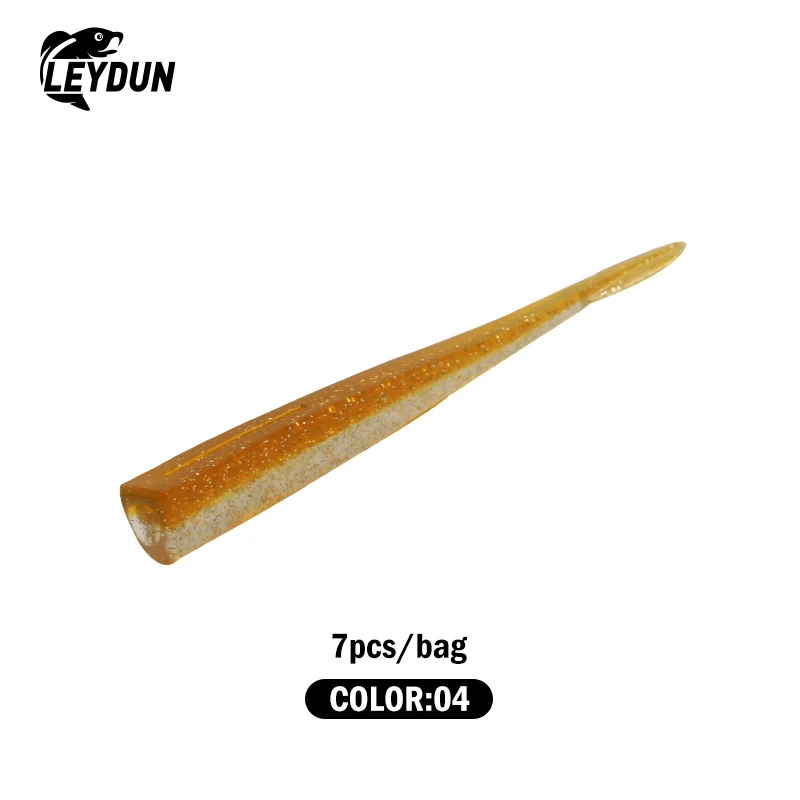 LEYDUN BR Weiche Köder Angeln Lockt 83mm 2,7g Jig Kopf Haken 3g 5g 7g 9g 12g 14g Wicklung & Darting Weiche Fisch Für Seebarsch Hecht Köder