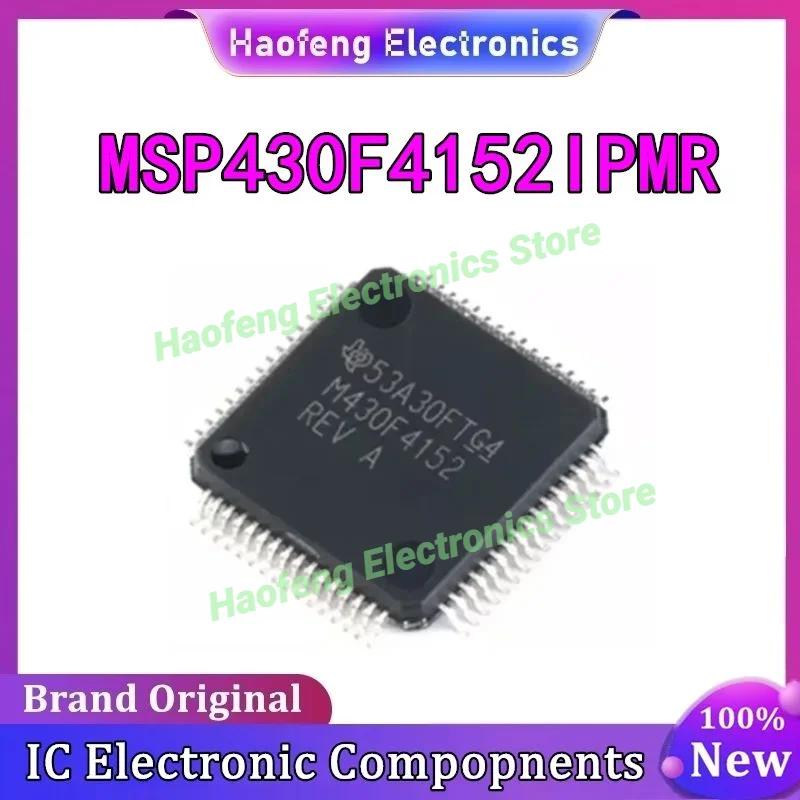 5PCS MSP430F4152IPMR MSP430F4152 MSP430F MSP430 MSP IC MCU Chip LQFP64 100% New Original in stock