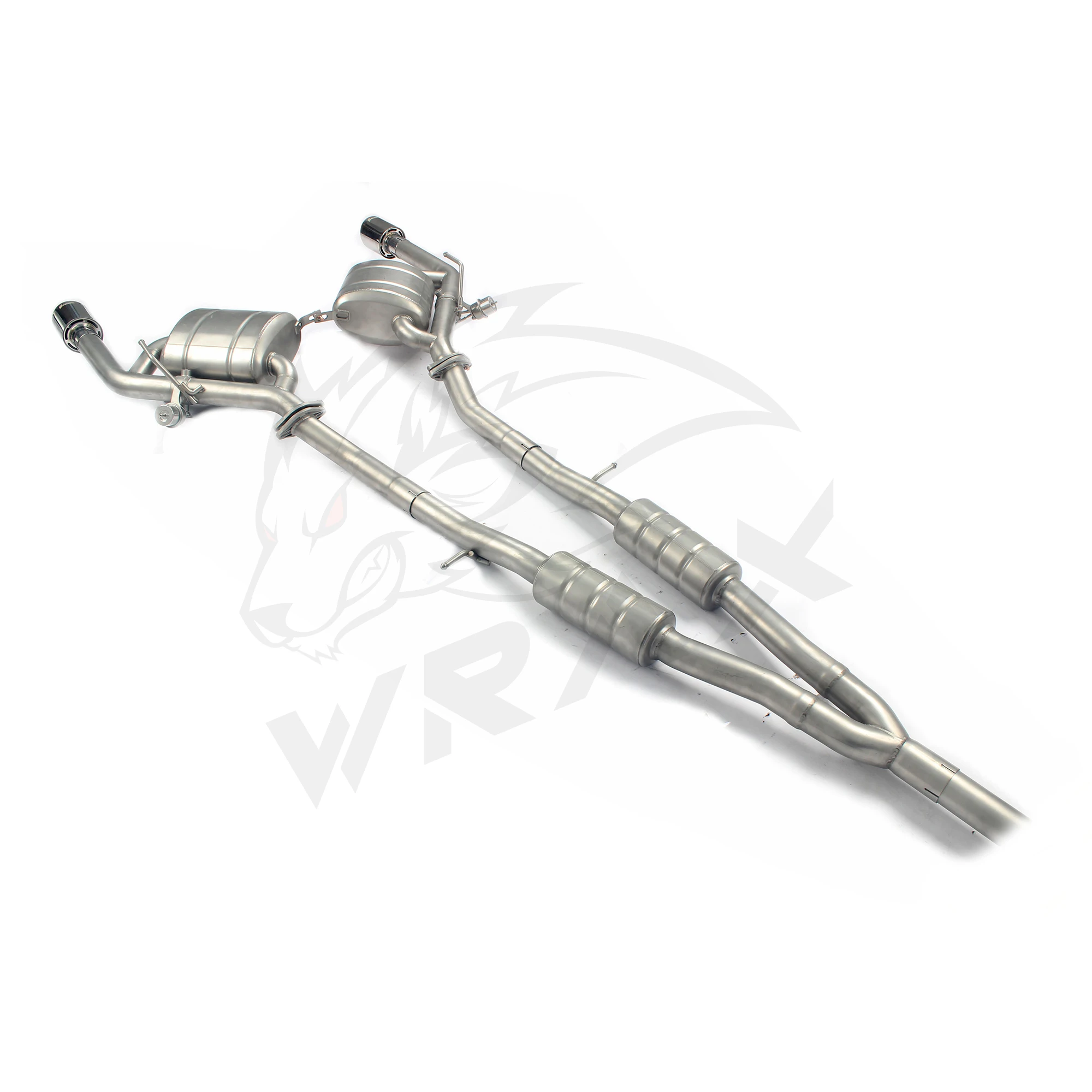 Układ wydechowy WRAX Sport Catback do Infiniti Q50 2014+ Wydajny, ze stali nierdzewnej 304, z zaworem podciśnieniowym