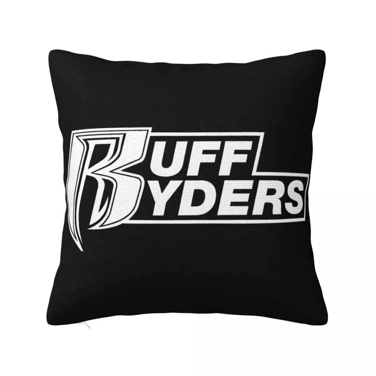 New Ruff Ryders Records Logo Hip Hop New Black Mens Unisex Size S Xxlba Pillow Case