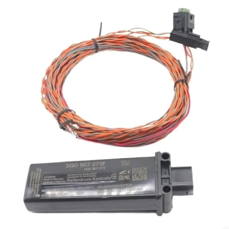 

Advanced Tire Pressure Monitoring Module 5Q0907273F with ABS Material & Real Time Alerts Simple Installation for Auto X13D