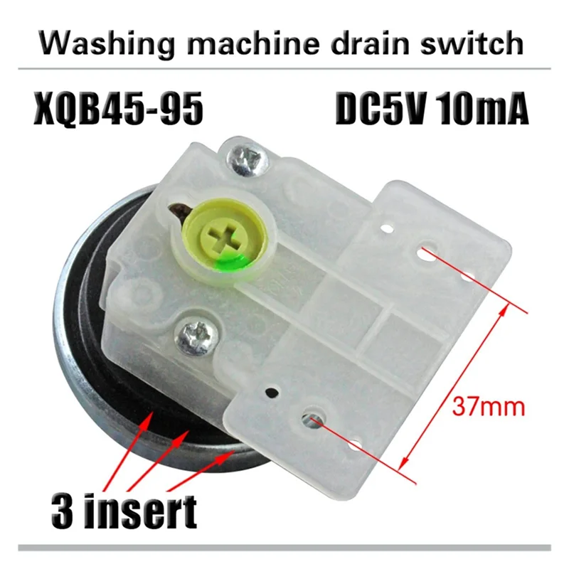A01V-XQB45-95 DC5V 10Ma Washing Machine Water Level Switch Washing Machine Water Level Sensor Automatic Sensor Easy To Use