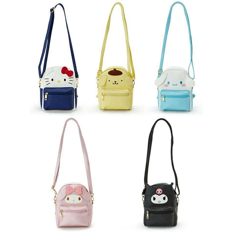 

Kawali Hellokitty Melody Onpompurin Kitty Kuromi Cinnamorol Anime Fashion Backpack Beauty Travel School Bag Girls Toys